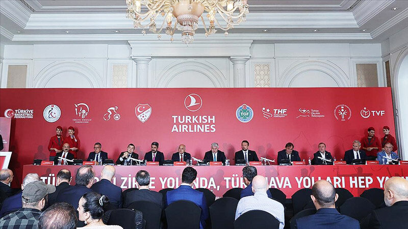 Türk Hava Yolları (THY), sponsoru olduğu spor federasyonlarının yöneticilerinin katılımıyla