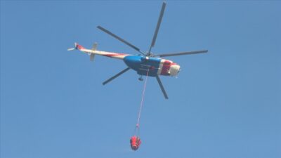 Alanya’da orman yangını