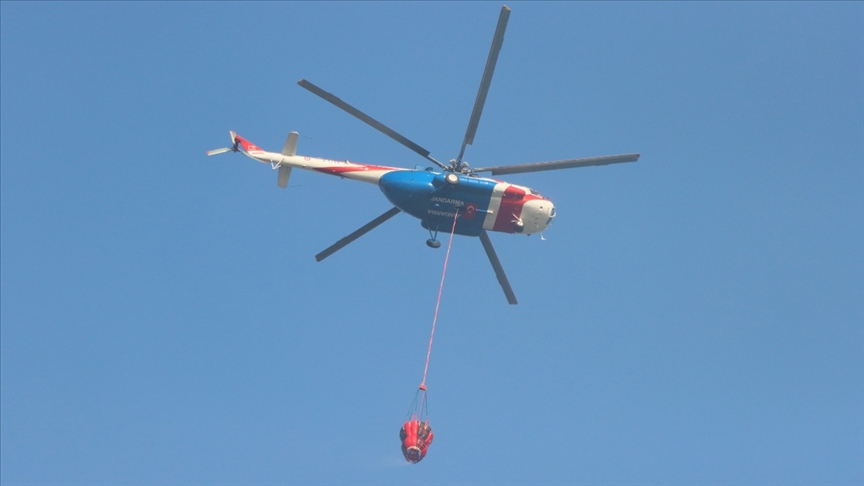 Alanya’da orman yangını