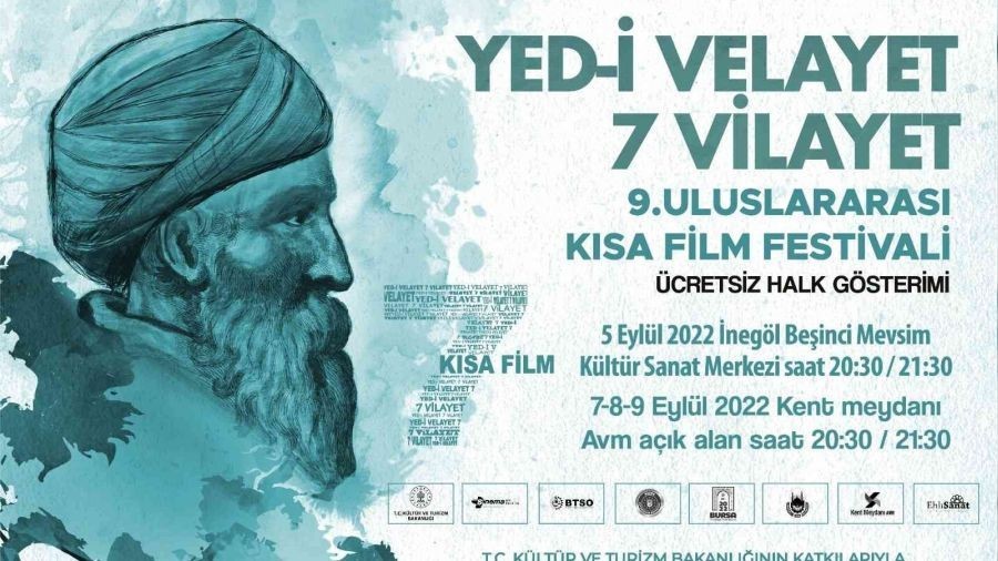 Yedi-i Velayet 7 Vilayet Kısa Film Festivali galası İnegöl’de yapılacak