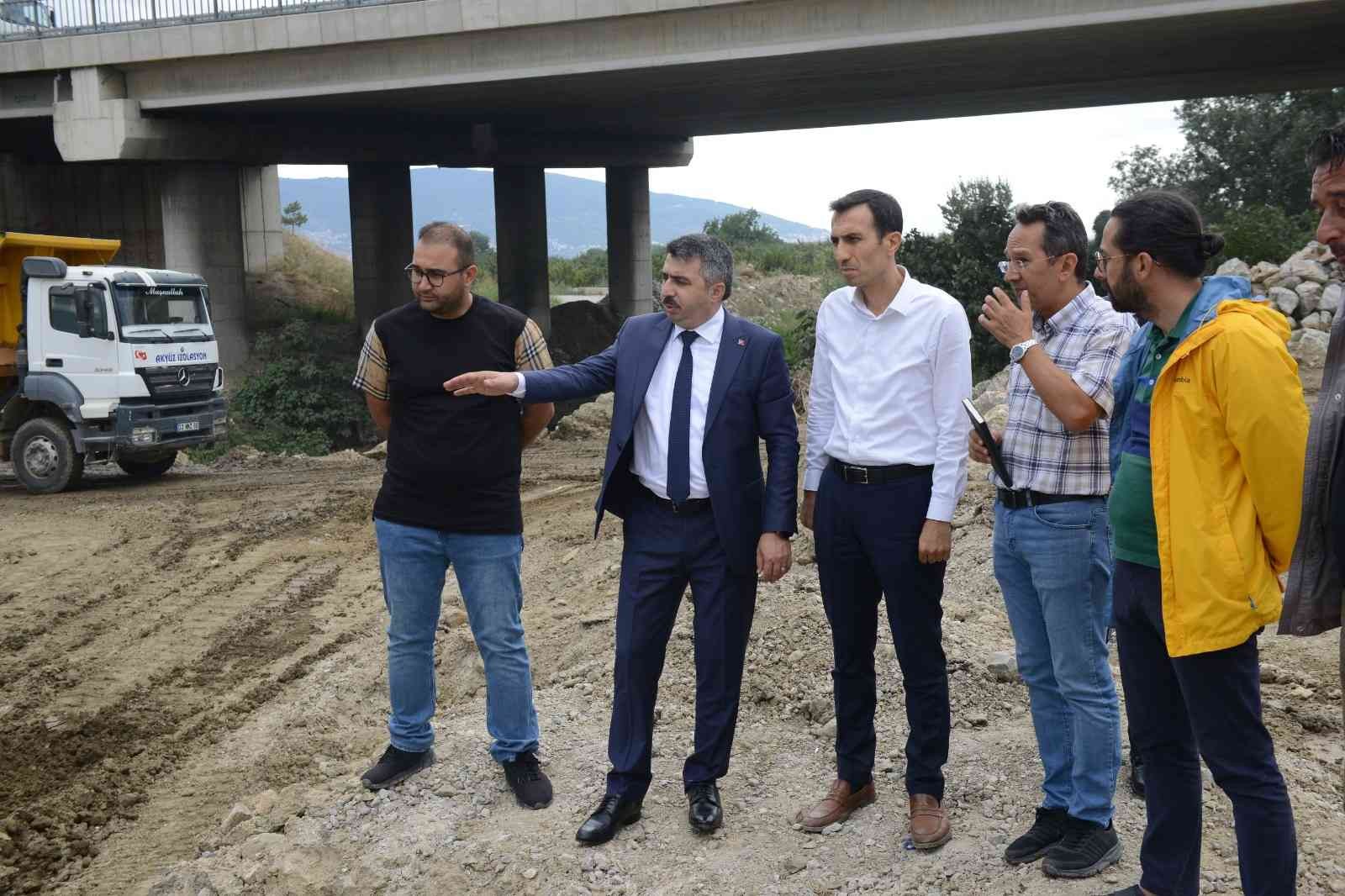 Yıldırım Samanlı’da taşkın riski tarih oluyor