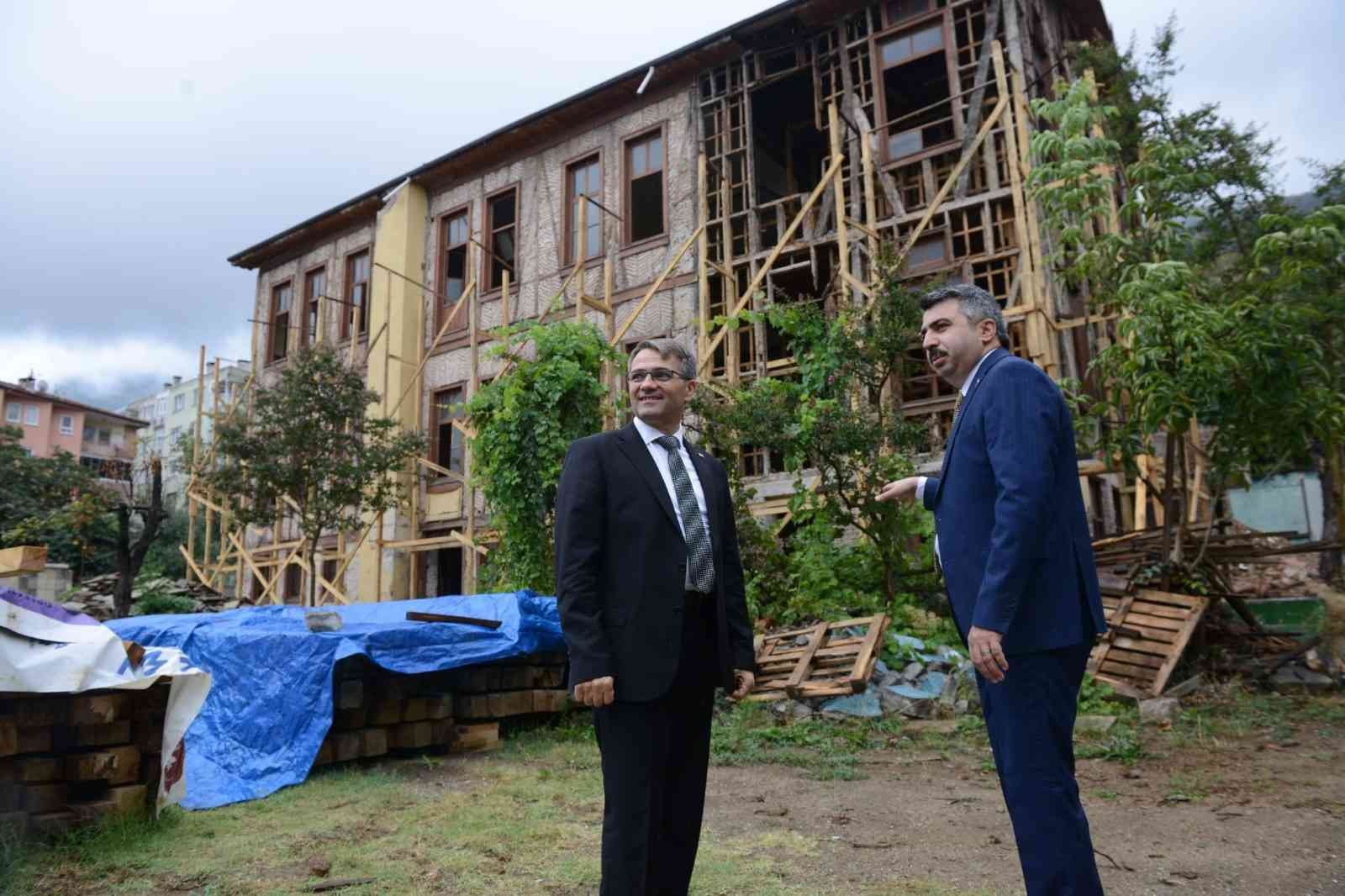 Yıldırım’da tarih ihya ediliyor 4 yildirimda osman fevzi efendi kosku restore ediliyor ec30ad9
