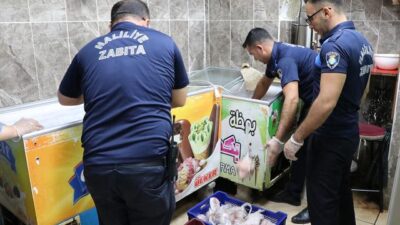 3 ton bozulmuş et ve sakatat ele geçirildi