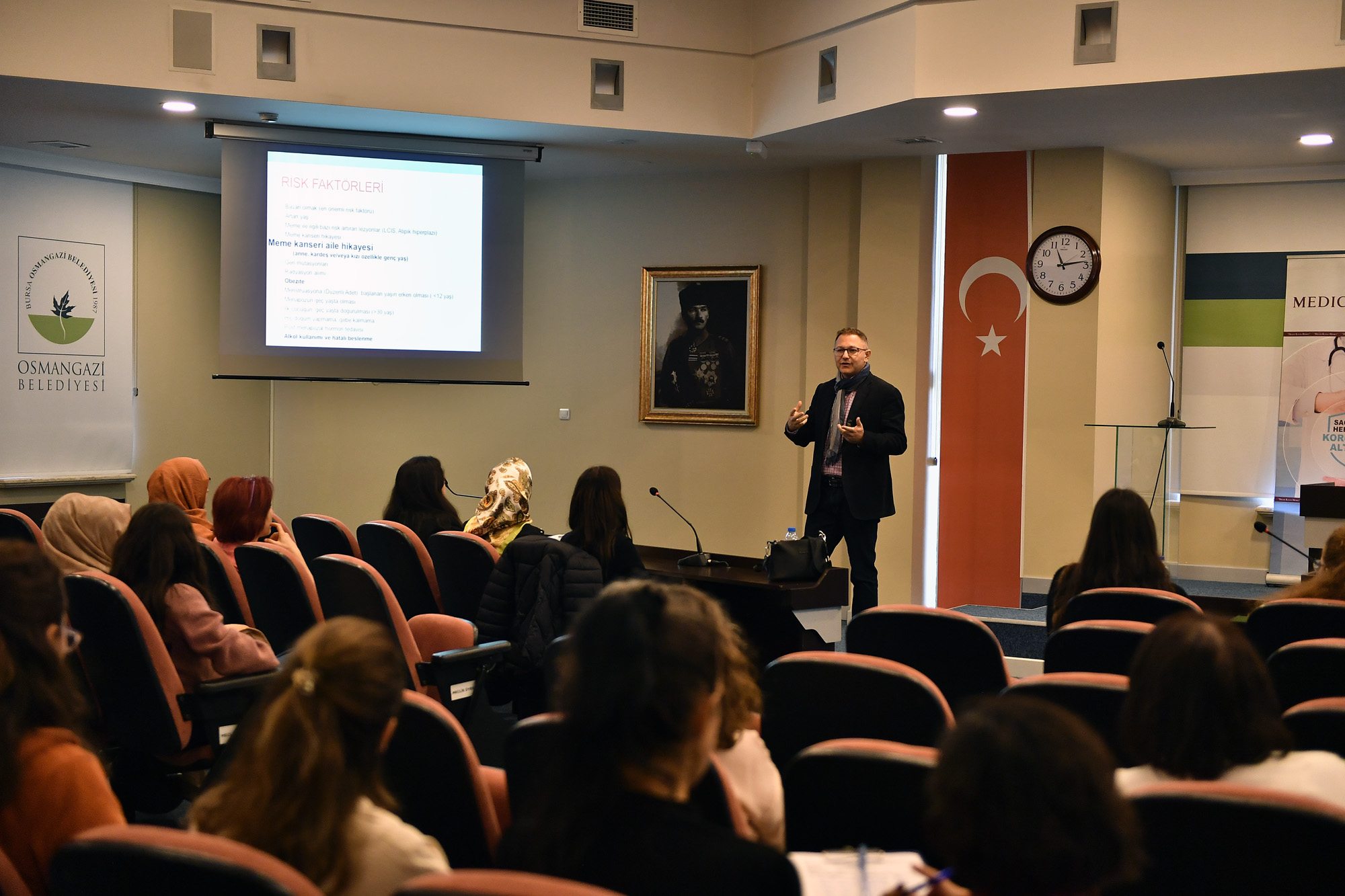 Personel meme kanseri hakkında bilinçlendirildi