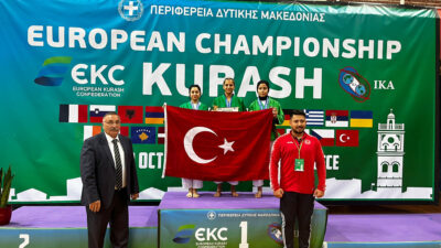 Osmangazili judocu ay yıldızlı bayrağı dalgalandırdı