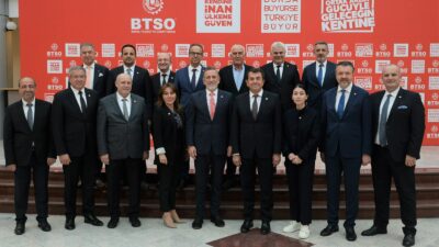 BTSO Başkanı İbrahim Burkay’ın yeni hedefi…