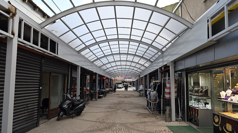 Yenişehir çarşısına konfor geliyor Yenişehir çarşısına konfor geliyor