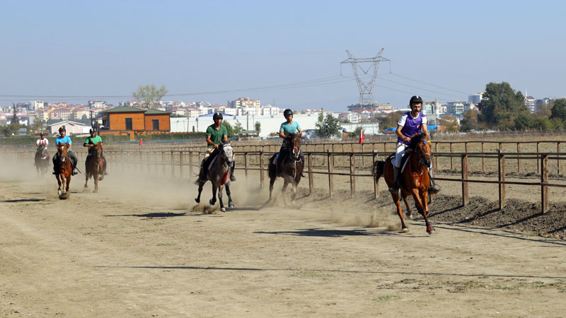 Rahvan atları şampiyonluğa koştu Rahvan atları şampiyonluğa koştu