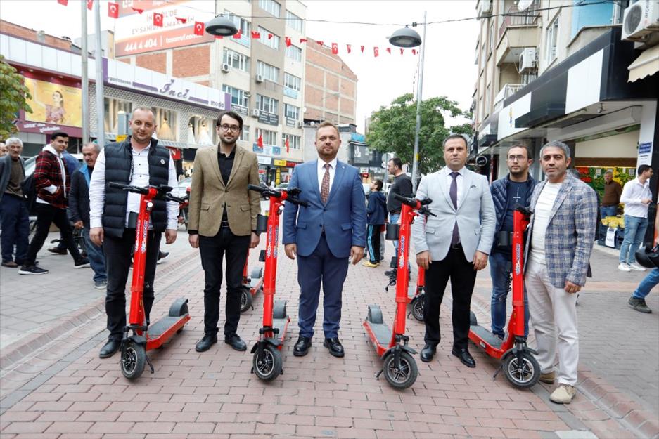 İnegöl’de E-Scooter uygulaması başladı