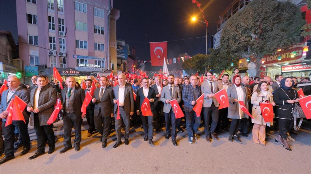 İnegöl’de coşku dolu Cumhuriyet Bayramı korteji