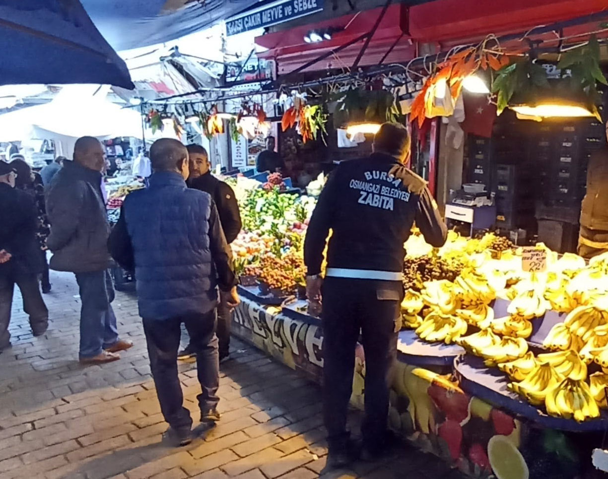 Osmangazi’de pazarlara sıkı denetim