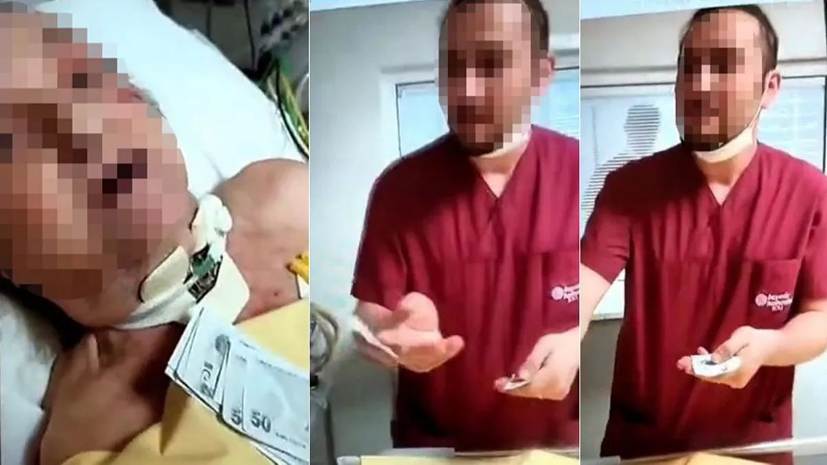 Hastanede skandal! Yaşlı kadının yüzüne para saçtılar: Böbreğini alacağız