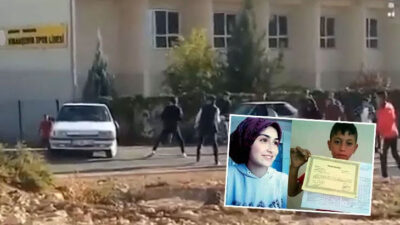 Kavganın arasında kalan servis minibüsünde vurulan 2 öğrenci yan yana toprağa verildi