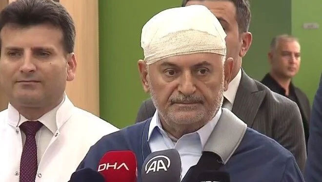 Binali Yıldırım taburcu oldu Binali Yıldırım taburcu oldu