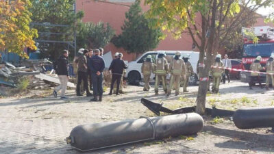 İkitelli Esenler Sanayi Sitesi’nde iş yerinde patlama