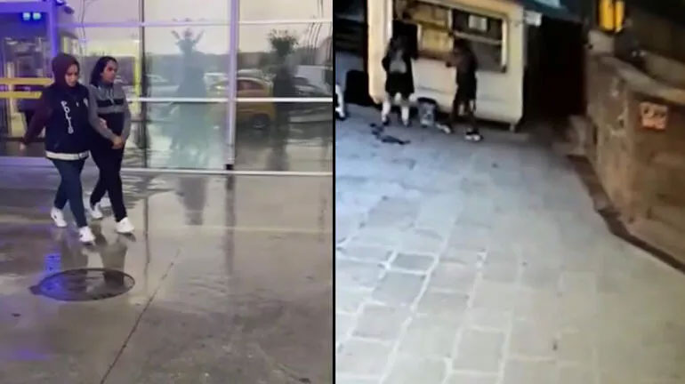 İki kadın çarşaf giyerek girdikleri evden 130 gram altın ve 900 dolar çaldılar