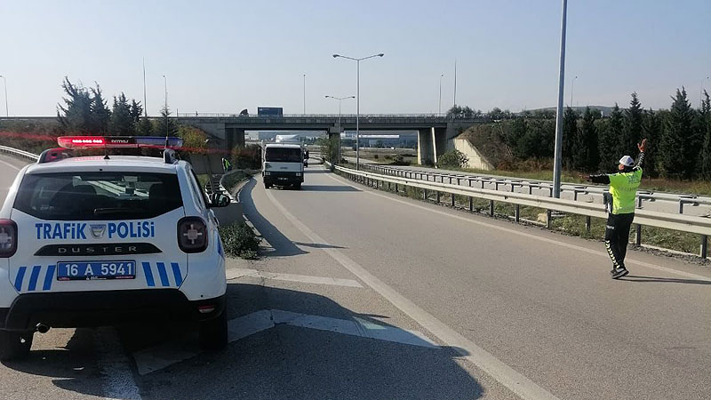 Bursa trafiğine drone destekli denetim! Ceza yağdı