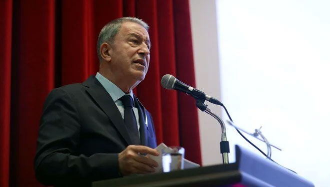 Milli Savunma Bakanı Akar’dan Yunanistan’a mesaj