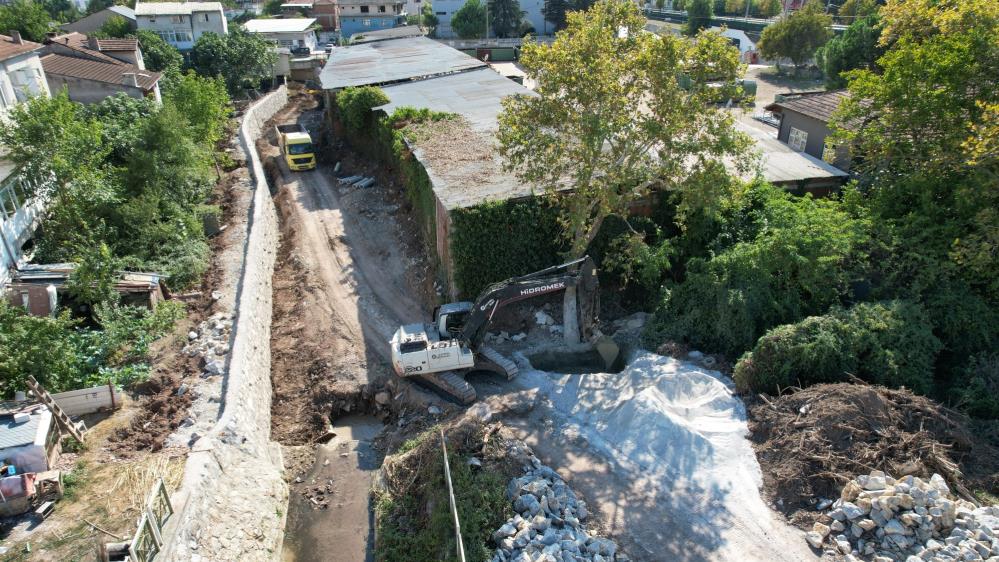 Bursa’da dereler kışa hazırlanıyor Bursa’da dereler kışa hazırlanıyor
