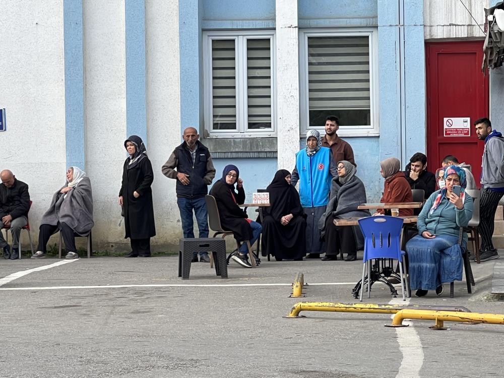 Bartın’da acı bekleyiş