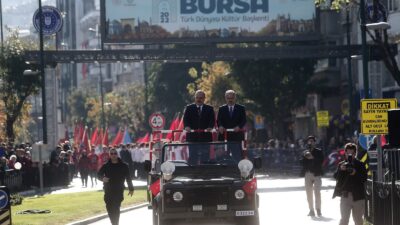 Bursa’da Cumhuriyet coşkusu