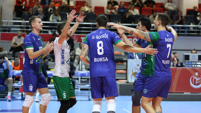 Bursa’nın Efeleri, Cizre deplasmanında Bursa Büyükşehir Belediyespor Erkek Voleybol Takımı, AXA Sigorta Efeler Ligi