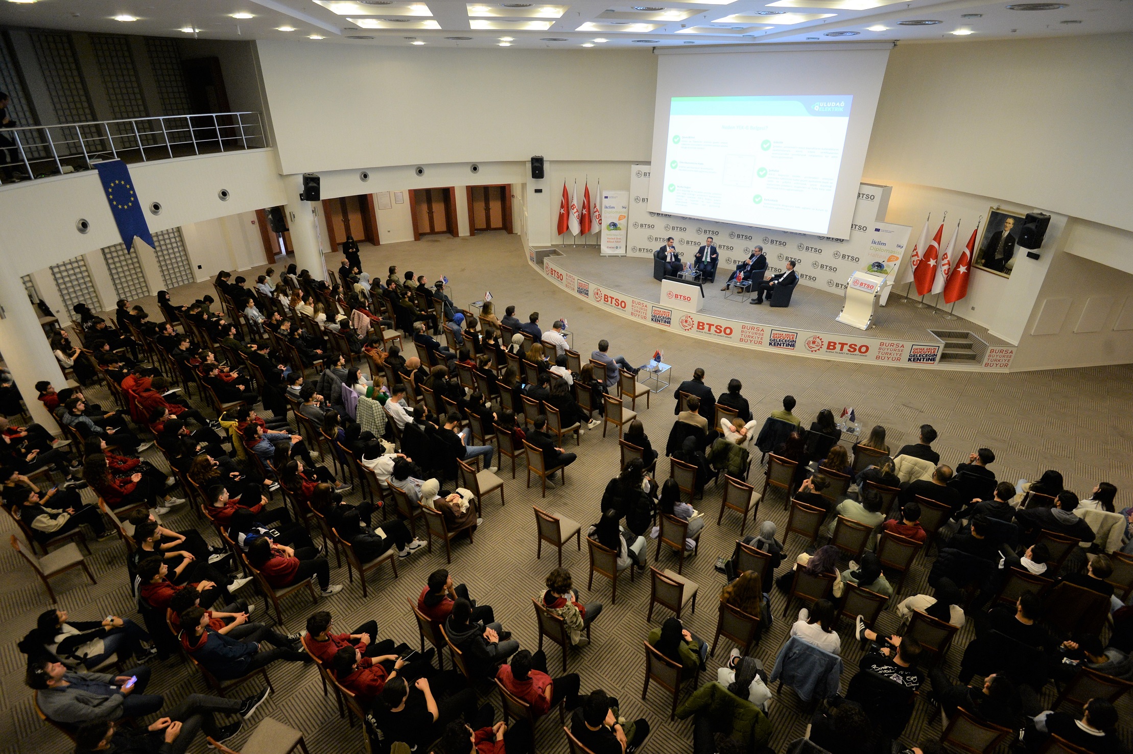 Bursa AB Bilgi Merkezi ile BUÜ ve BTÜ’den Enerjinin Verimli Kullanımı Semineri