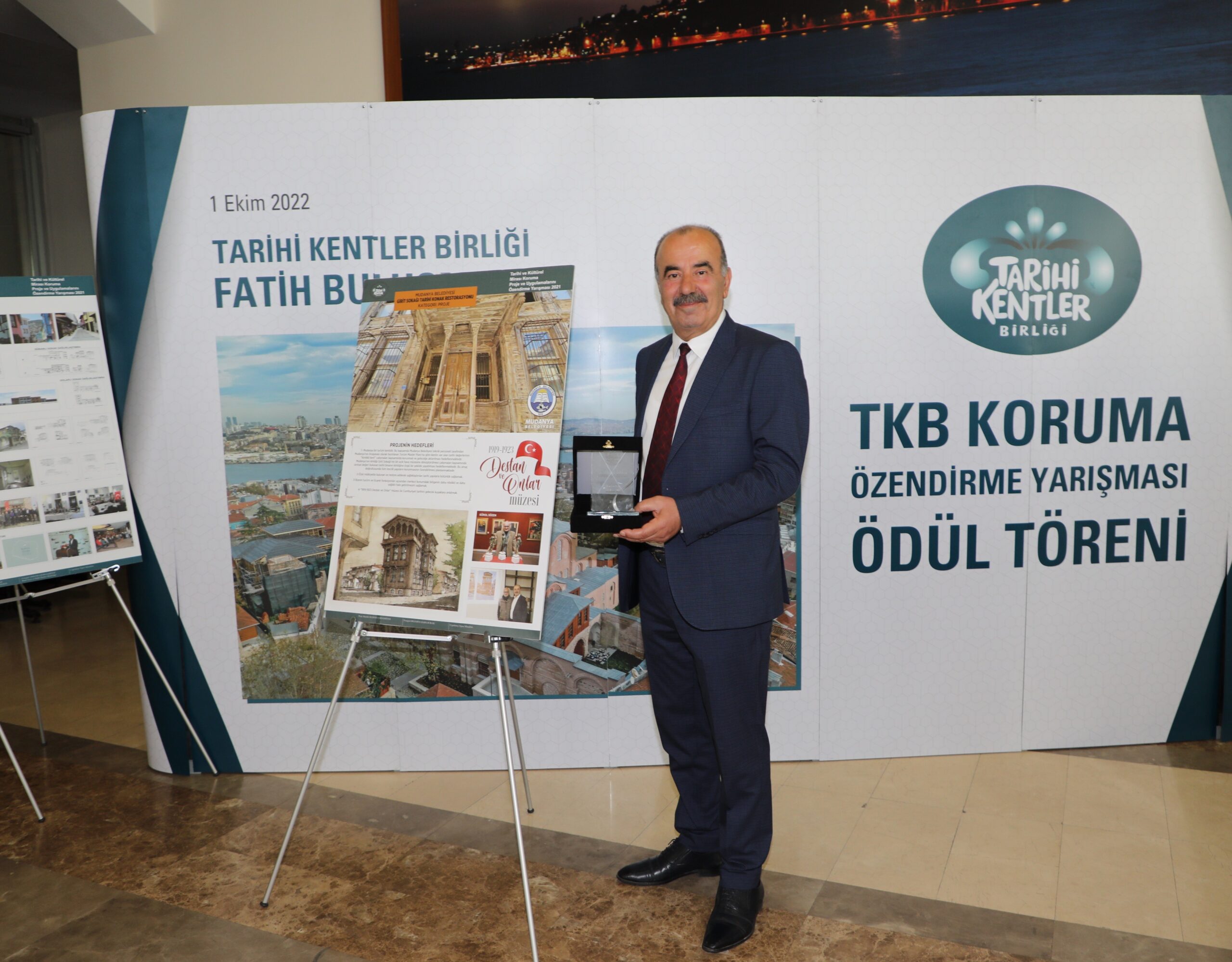 Tarihi Kentler Birliği Süreklilik ödülü Mudanya’nın