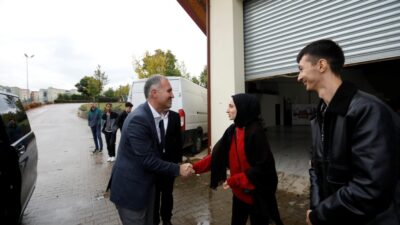 Bursa İnegöl Belediyesi başkanı öğrencilerle buluştu