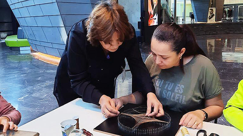 Fetih Müzesi’nde sanat dolu program 6 OSMEK ip sanati 5