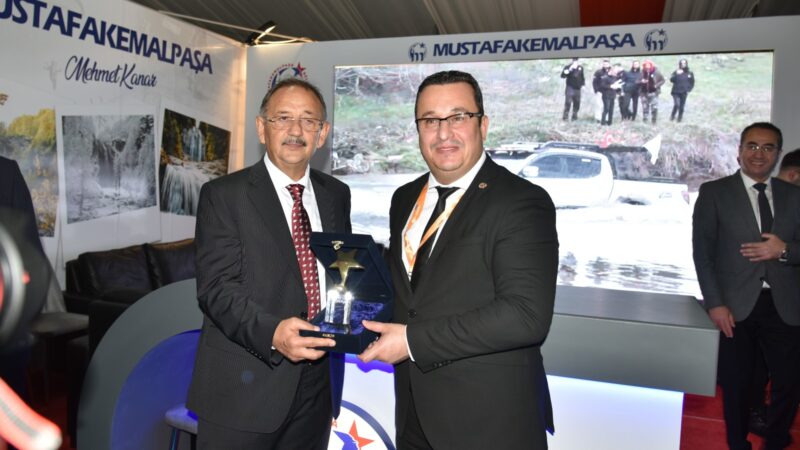 Mustafakemalpaşa Belediye Başkanı Mehmet Kanar, Ankara’da bu yıl ikincisi düzenlenen