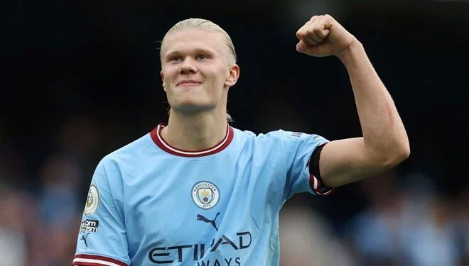 Erling Haaland rekorlara doymuyor! Premier Lig tarihinde bir ilk daha Erling Haaland rekorlara doymuyor! Premier Lig tarihinde bir ilk daha