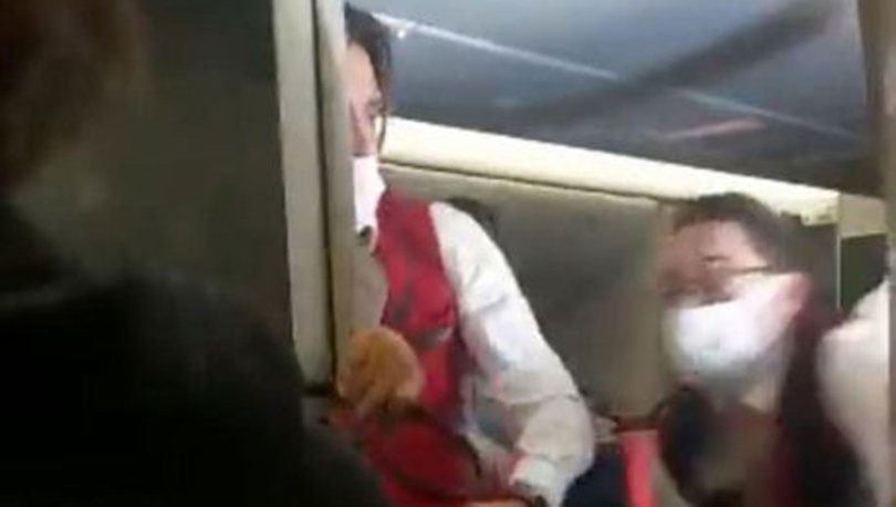 THY uçağı acil iniş yaptı! Parmak ısıran yolcu!