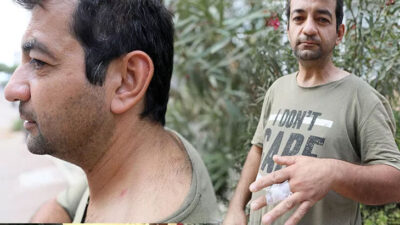 Korna çaldığı otomobilden inen 4 kişi tarafından dövüldü