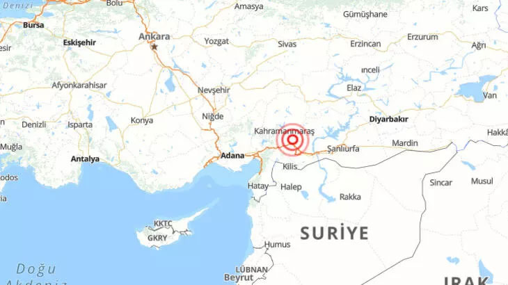 Son dakika! Şiddetli deprem