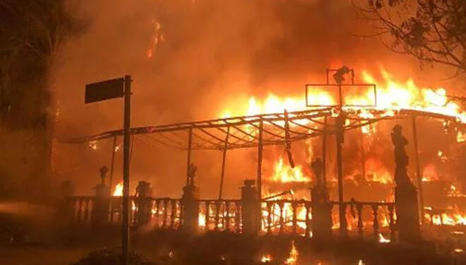 Otelde yangın: 12 kişi hastaneye kaldırıldı, şüpheli bar işletmecisi