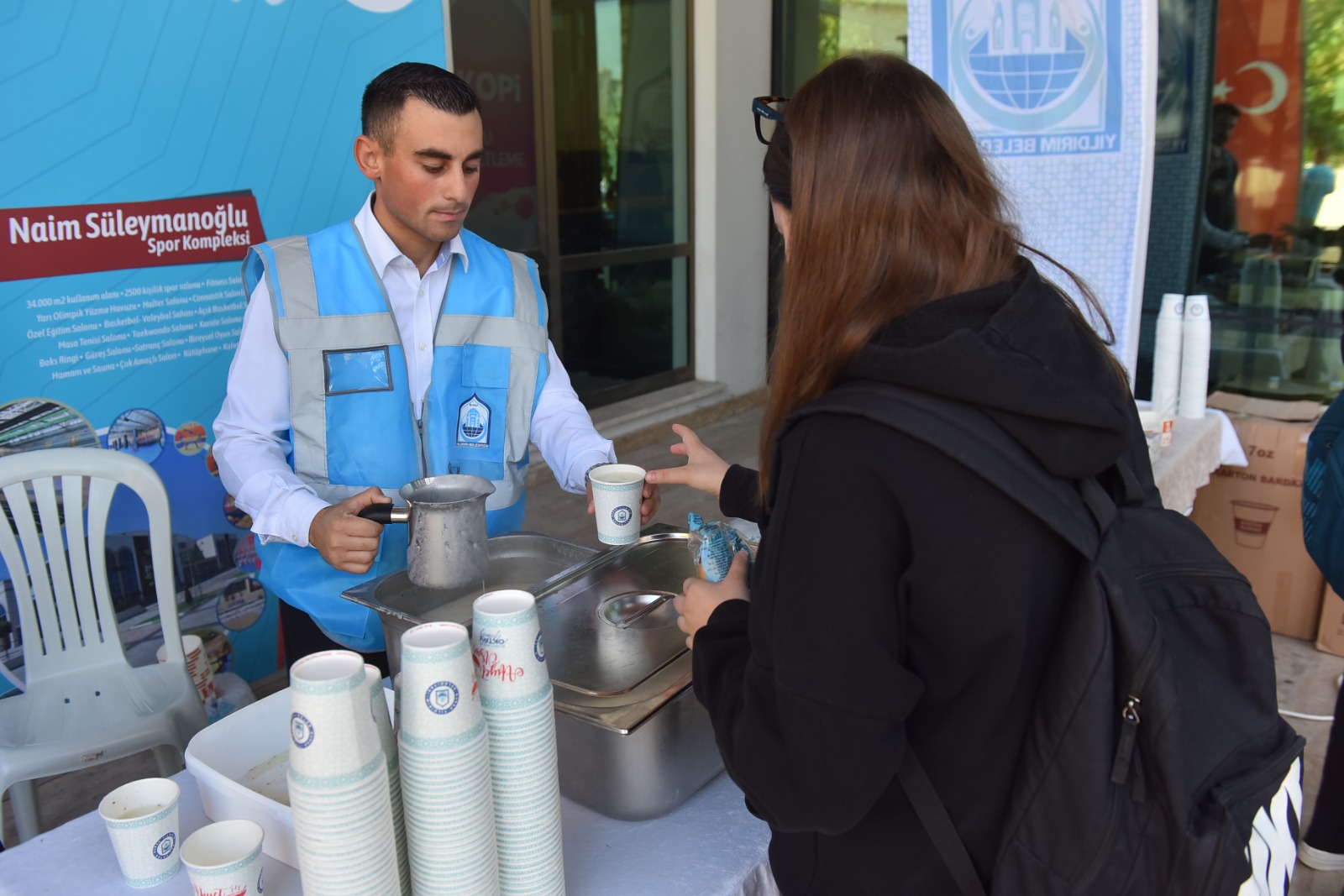 Yıldırım’dan üniversitelilere sıcak karşılama