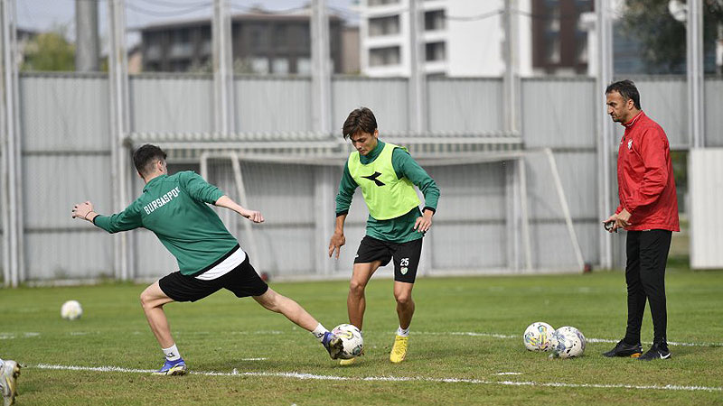 Bursaspor taktik çalıştı