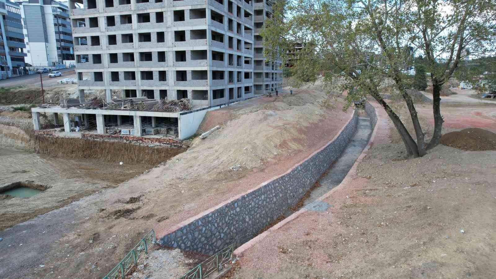 Bursa’nın o bölgesinde taşkınlara son