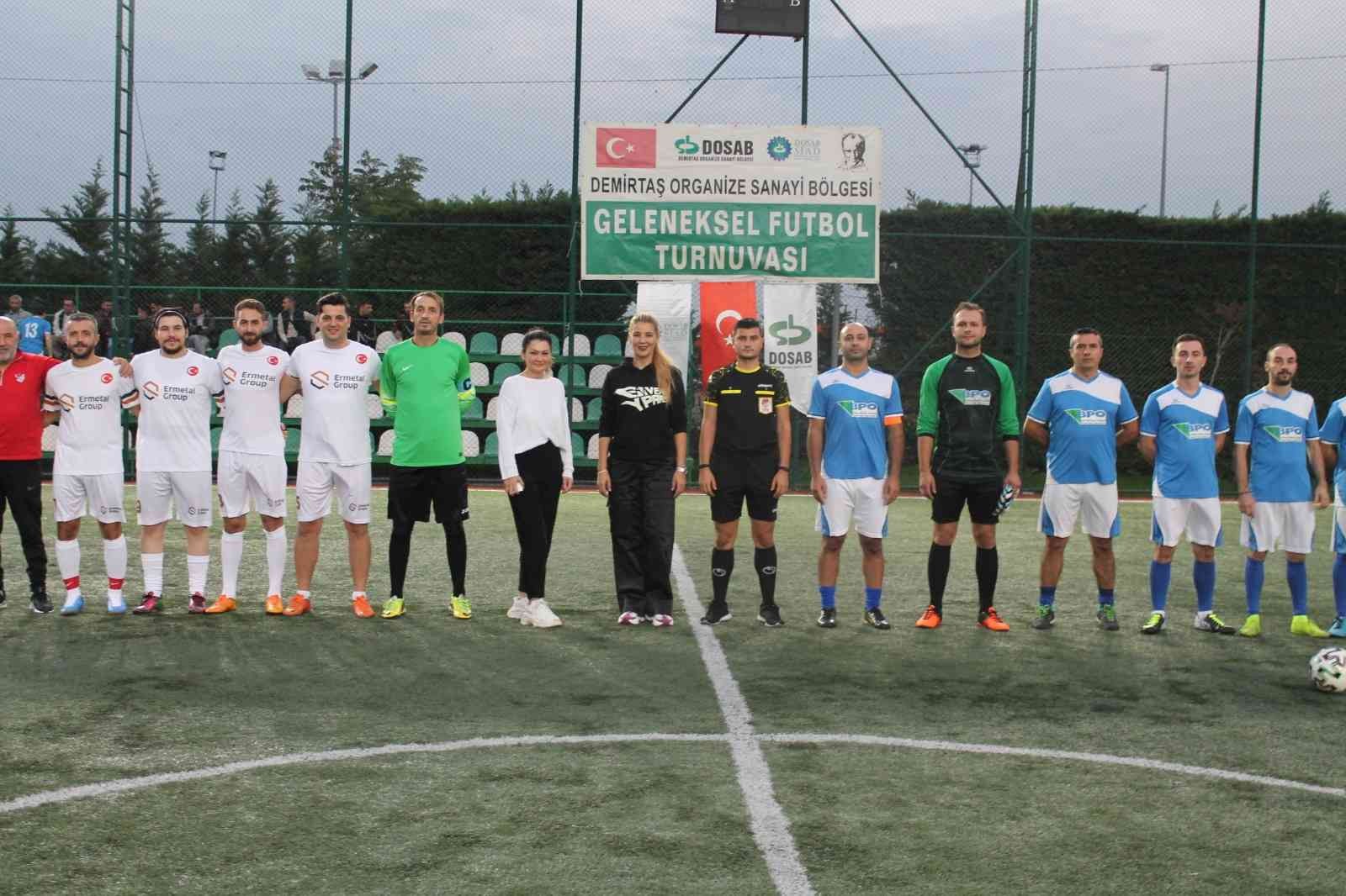 DOSAB-DOSABSİAD Futbol Turnuvası’nın kazanını dostluk olacak