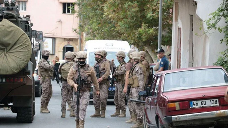 Kahramanmaraş’ta polise saldırı