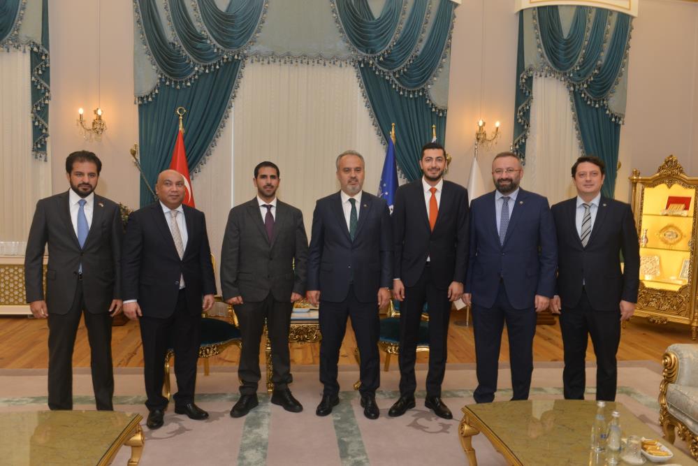 Kuveyt sporda rotayı Bursa’ya çevirdi! Olimpiyat Komitesi Başkanı incelemelerde bulundu…