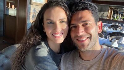 Murat Yıldırım ve Iman Elbani çiftinin ilk bebekleri dünyaya geldi