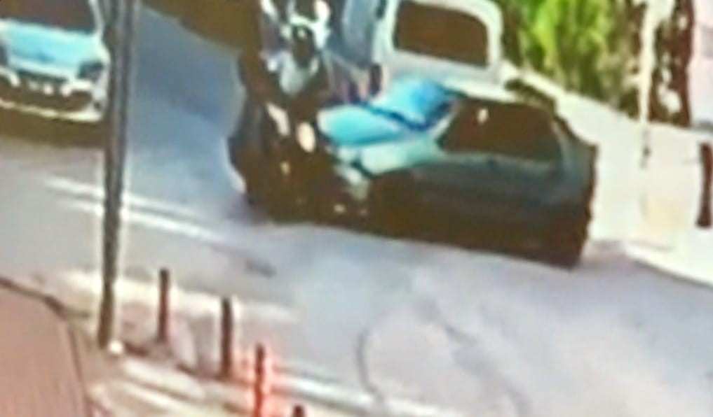 Bursa’da feci kaza kamerada