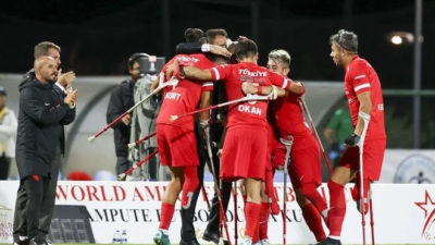 Ampute Futbol Milli Takımı çeyrek finale yükseldi