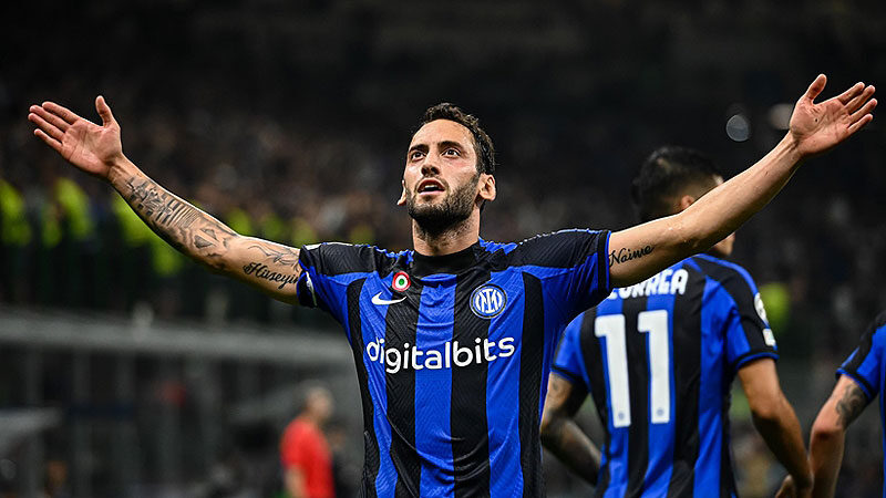 UEFA Şampiyonlar Ligi'nde Inter'in Barcelona'yı 1-0 yendiği müsabakada galibiyeti getiren