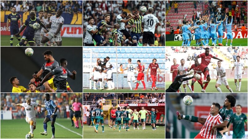 Süper Lig'de sezonun en düşük hücum performansının yaşandığı 8. haftada