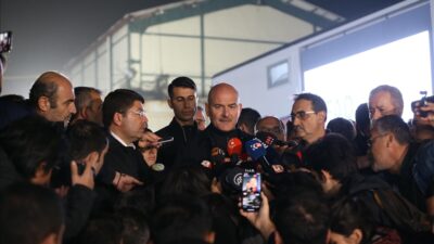 Bakanlar maden ocağında incelemelerde bulundu