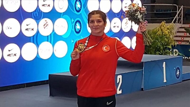 Beşiktaşlı milli güreşçi Nesrin Baş, daha önce Türk sporcuların 2