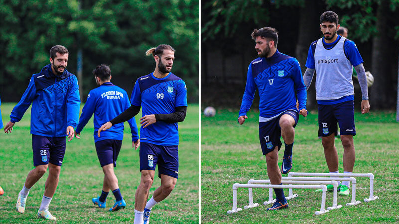 Yıldırımspor taktik çalıştı TFF 3. Lig 3. Grup'ta mücadele eden Bursa ekibi Yıldırımspor,